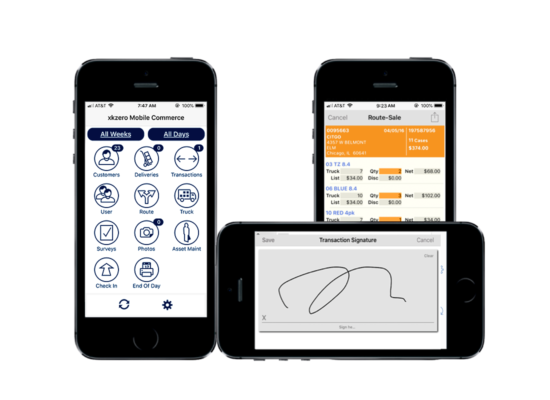 iOS DSD Proof of Delivery App for Acumatica